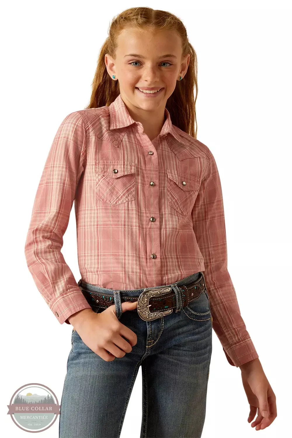 10048596 Nazca Plaid Western Shirt