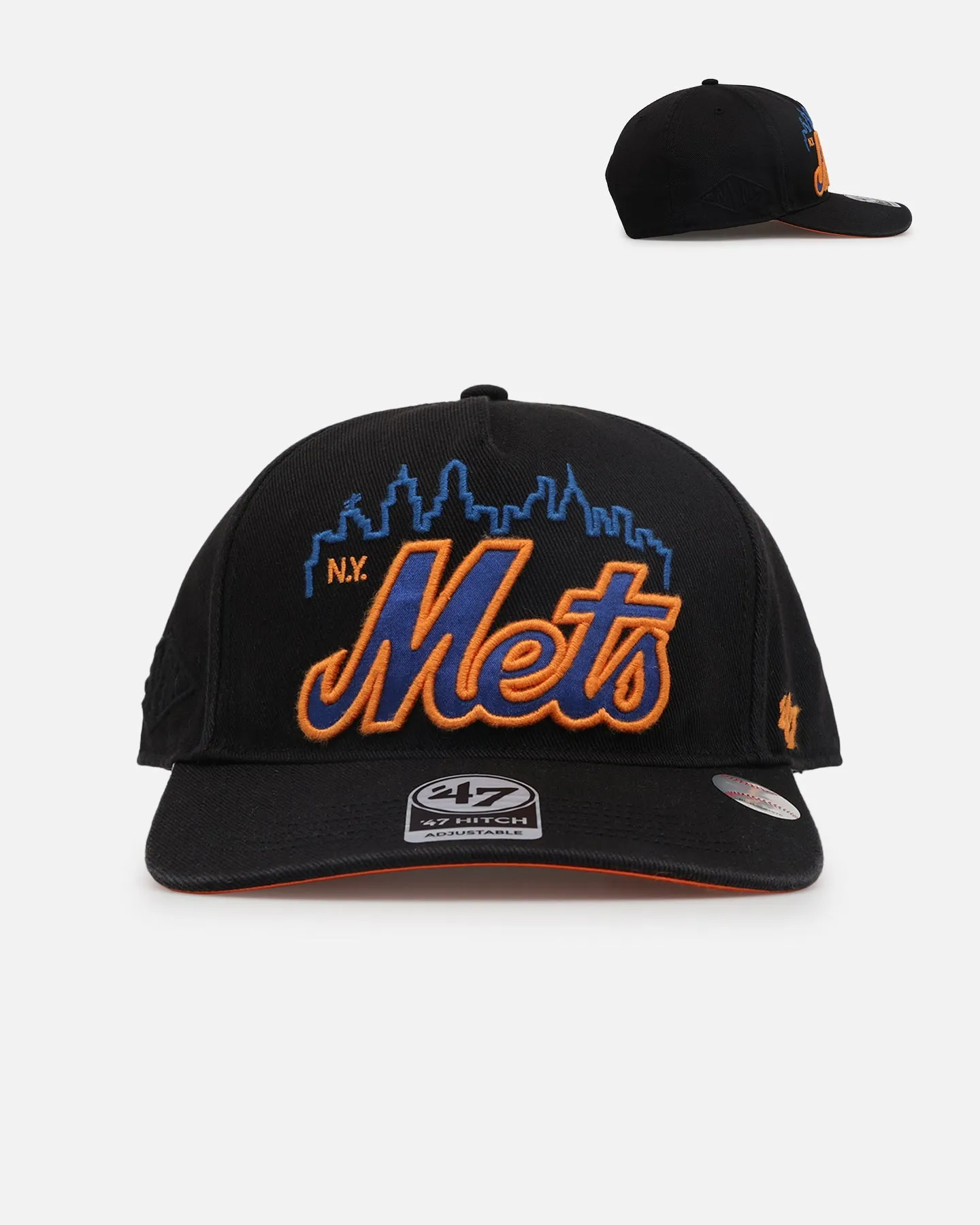 47 Brand New York Mets 'MLB Trophy Case' 47 Hitch Snapback Black