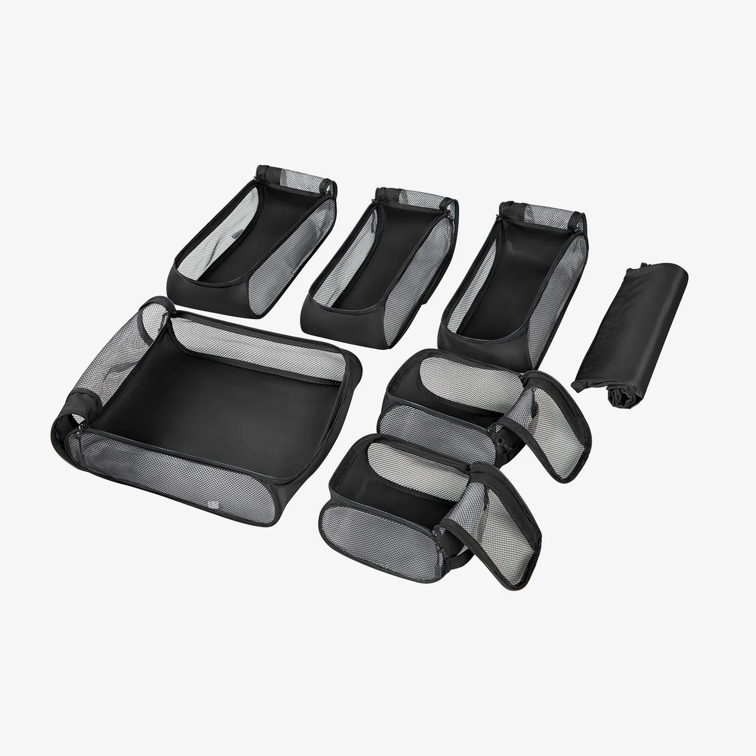 7 PCS Packing Cubes For Suitcases