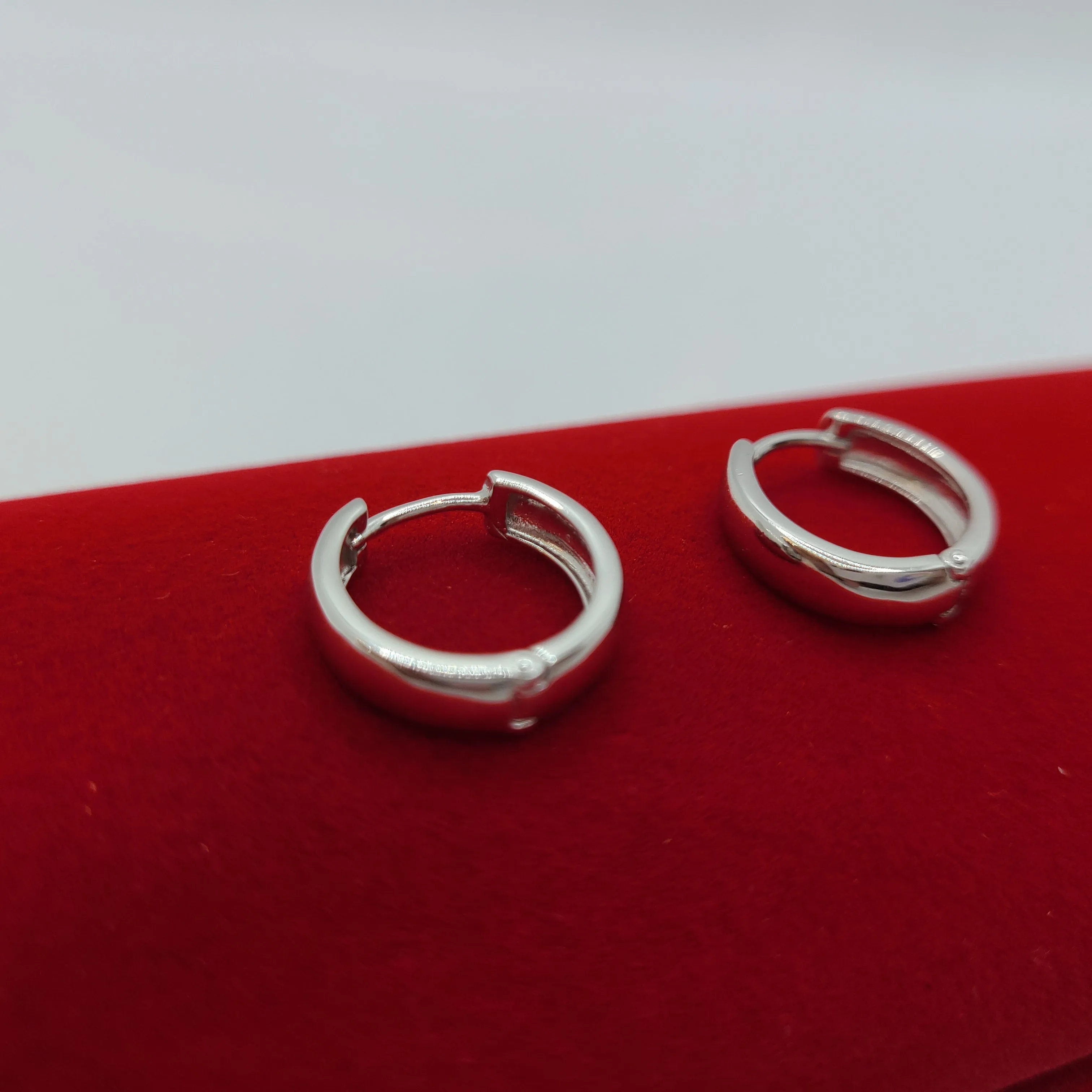 925 sterling silver  hoops