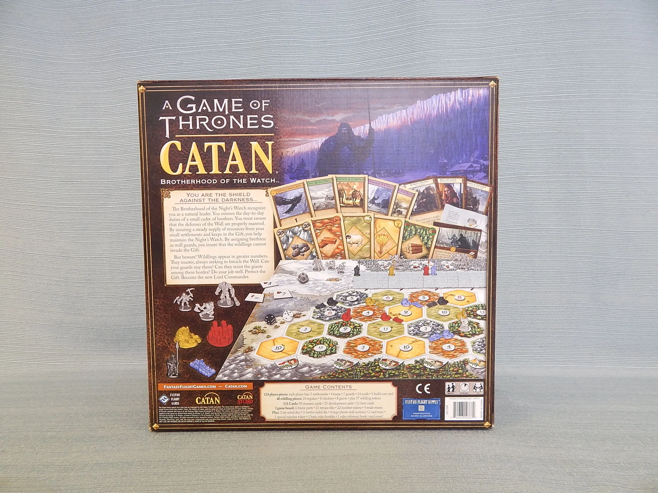 A Game of Thrones Catan: Brotherhood of the Watch Game - Like New!