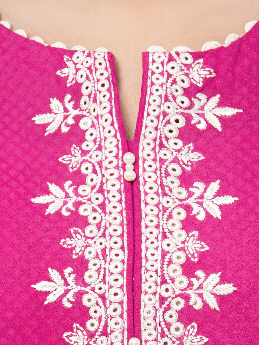 ACE Galleria Bahaar Festive Embroidered Dobby 3Pc Suit A-WU3PML23-22797