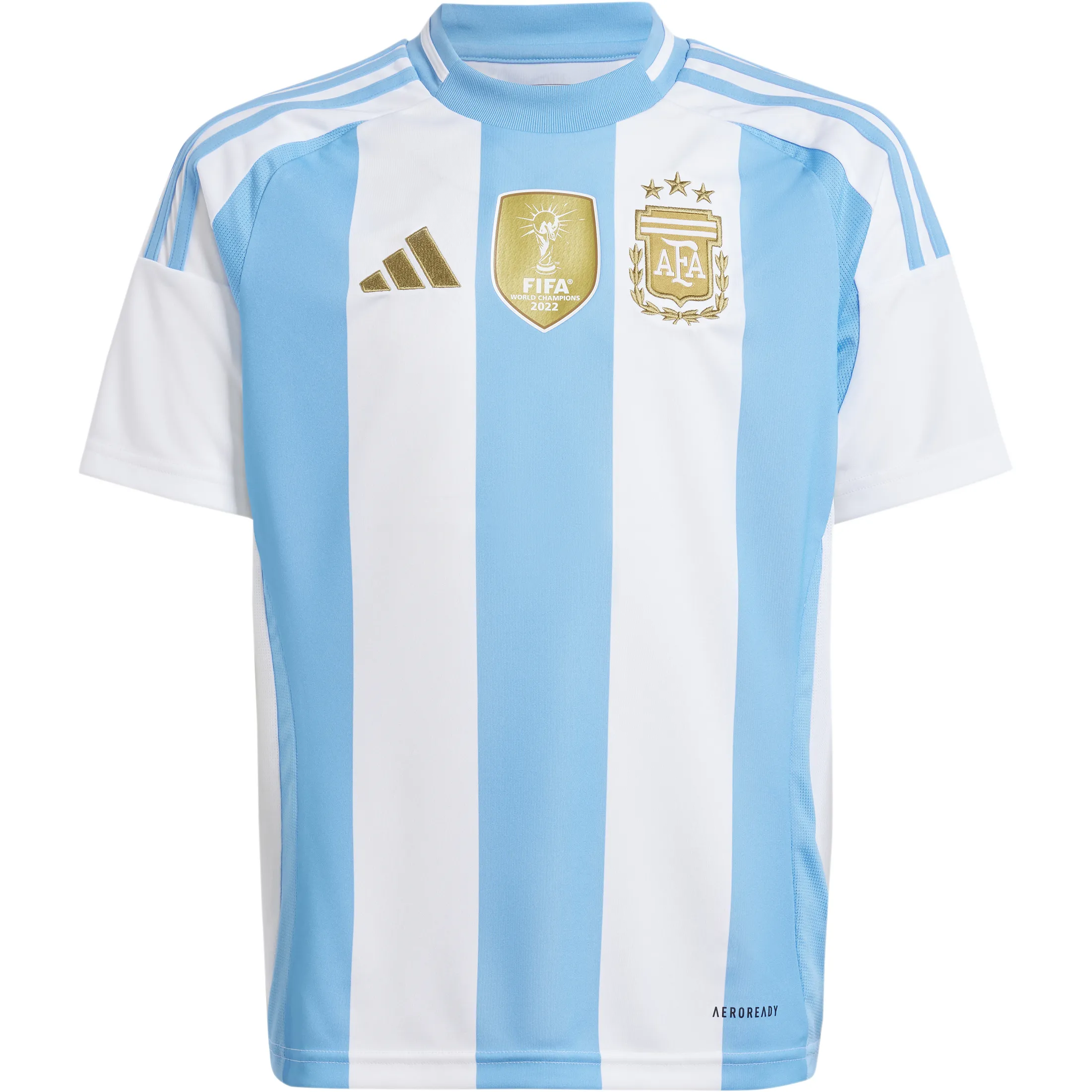 Adidas Argentina Youth 2024 Stadium Home Jersey