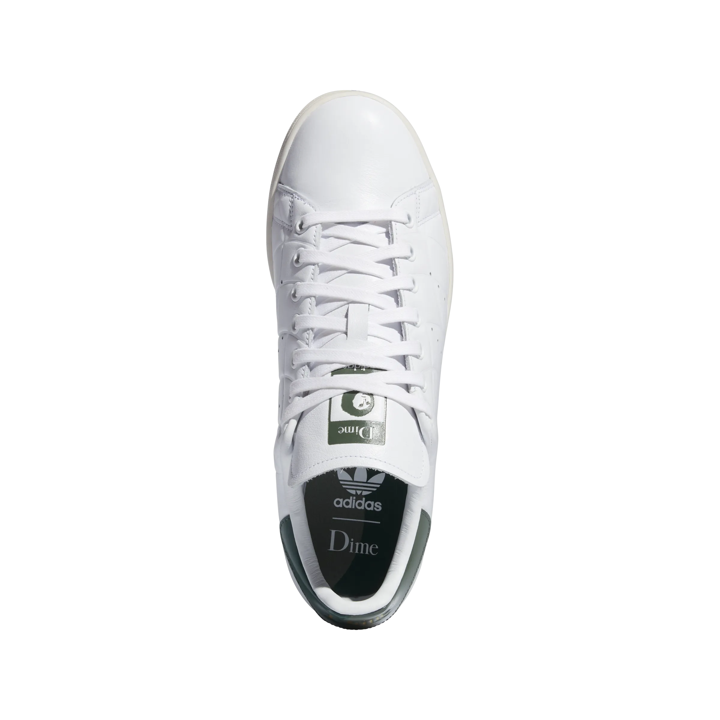 Adidas X Dime Stan Smith - Cloud White/Collegiate Green/Green Oxide