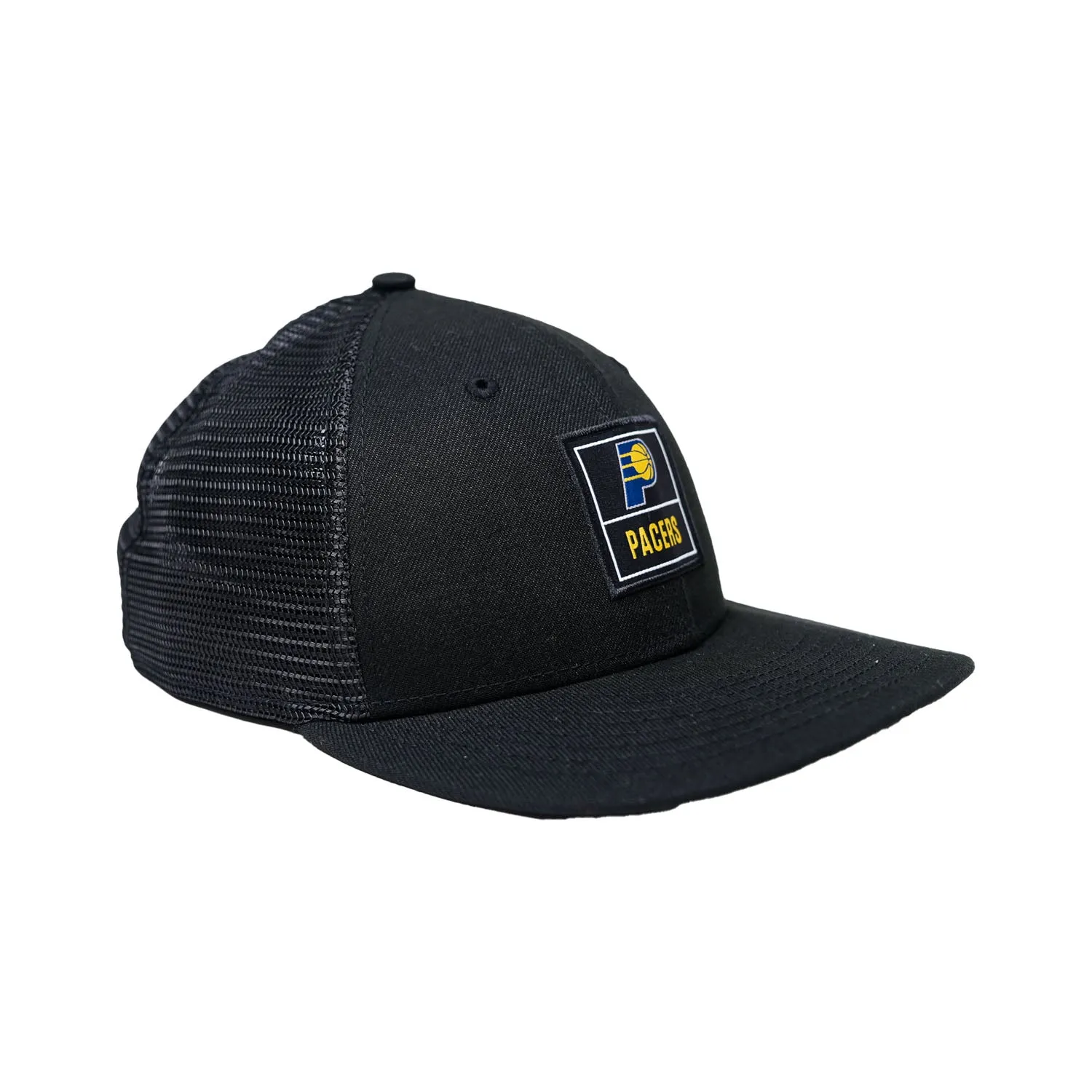 Adult Indiana Pacers LP Label Patch 9Fifty Hat in Navy by New Era