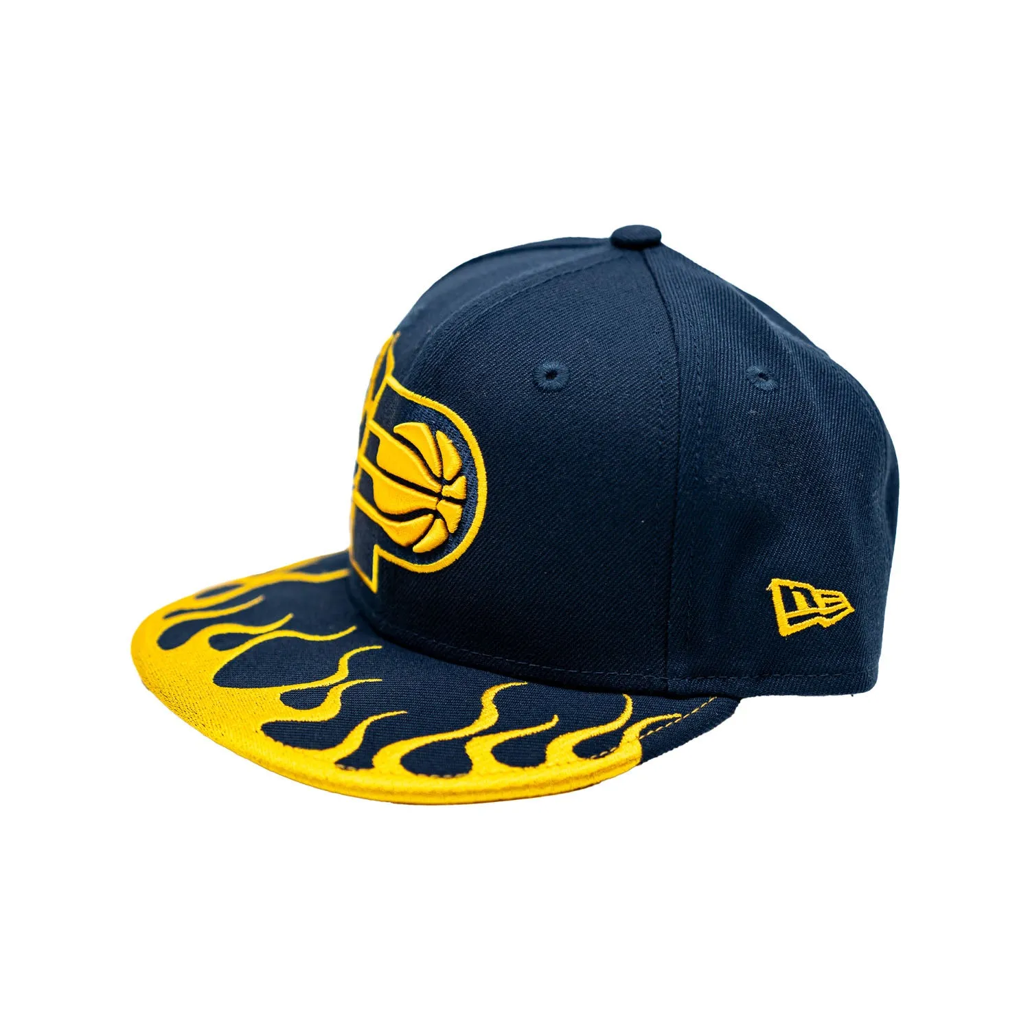 Adult Indiana Pacers Patch Rally Drive 9Fifty Hat in Navy by New Era