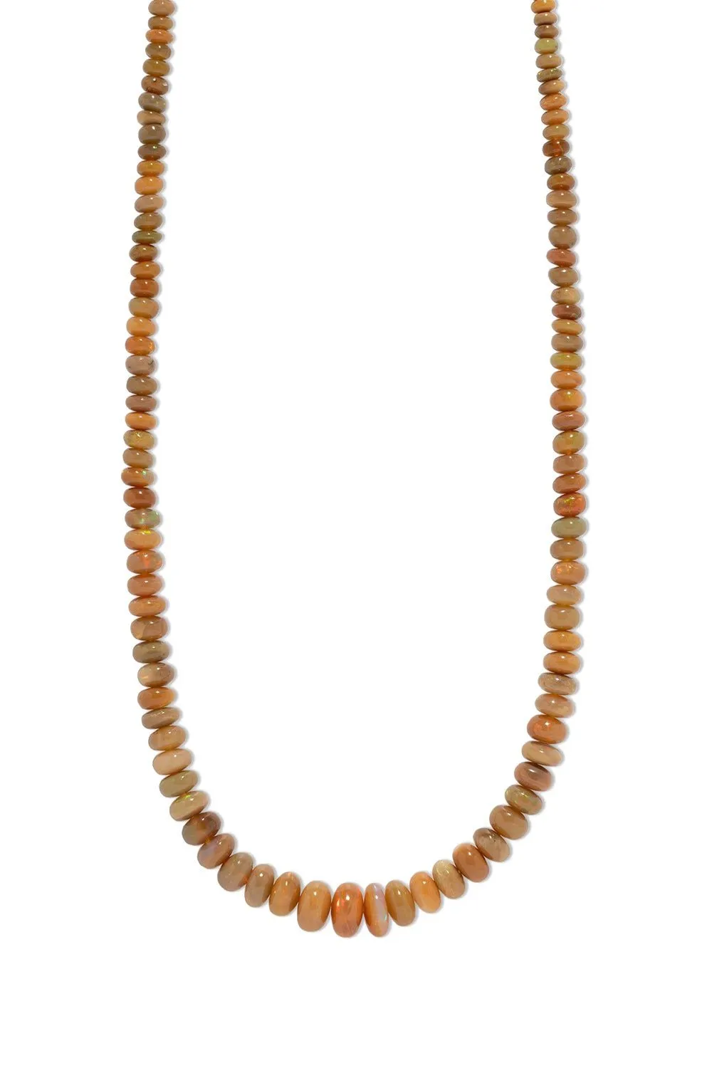 African Opal Bead Necklace