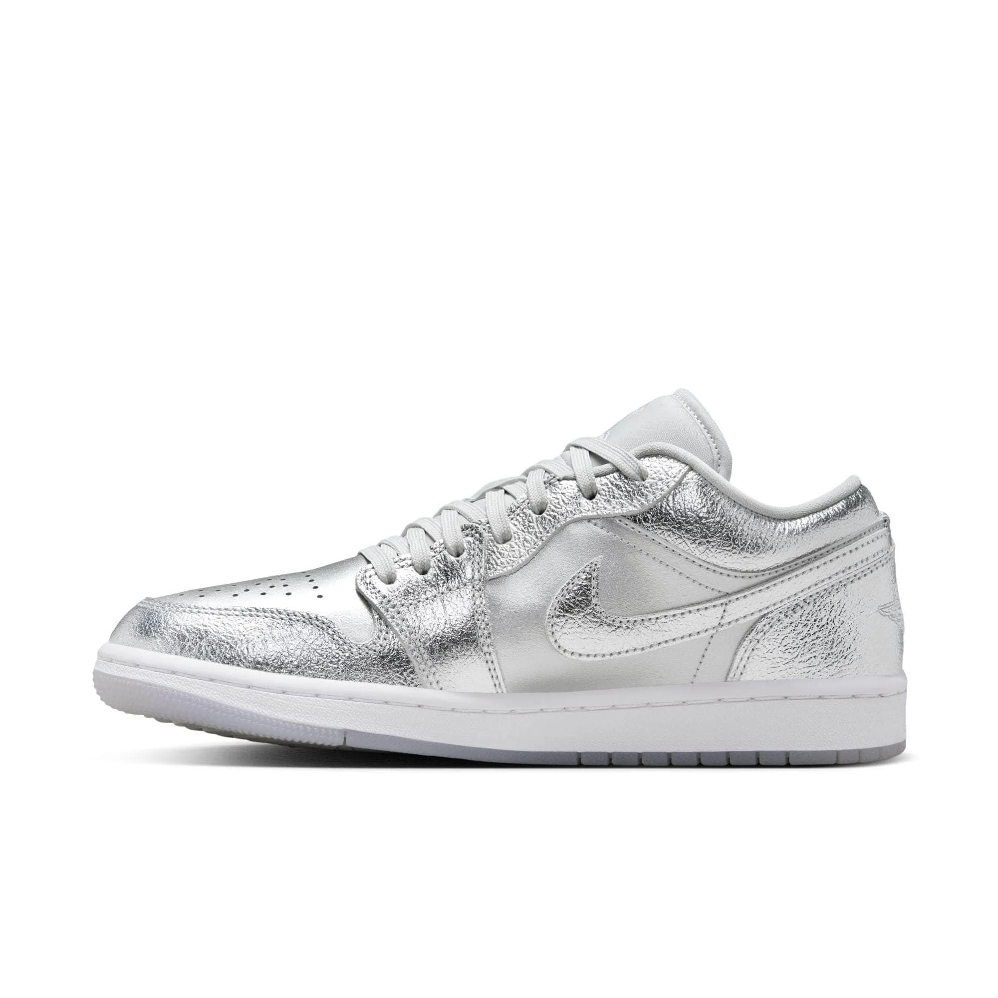 Air Jordan 1 Low "Metallic Silver" - Women's