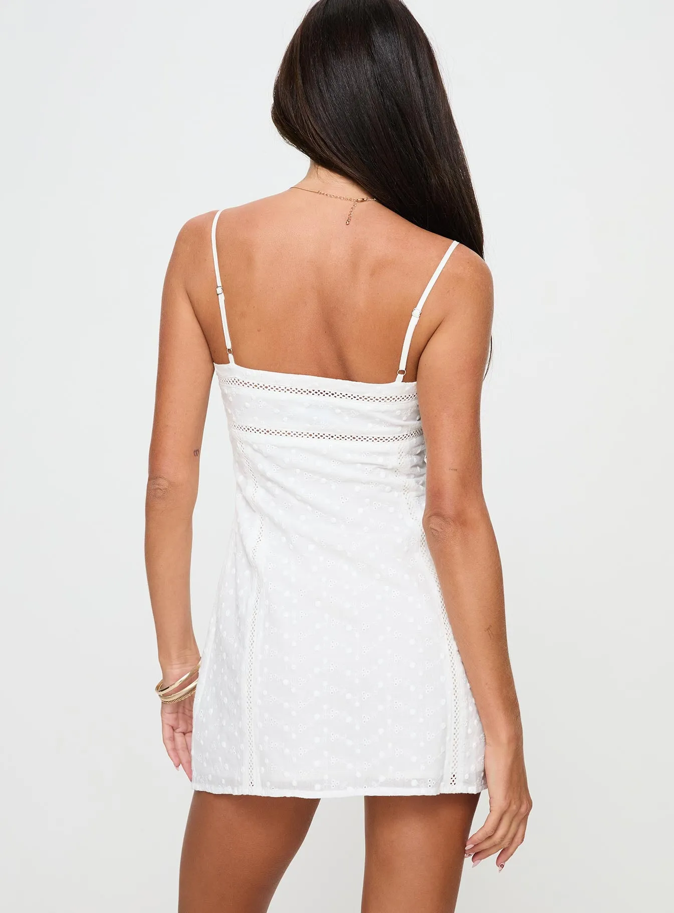 Aldine Mini Dress Cream