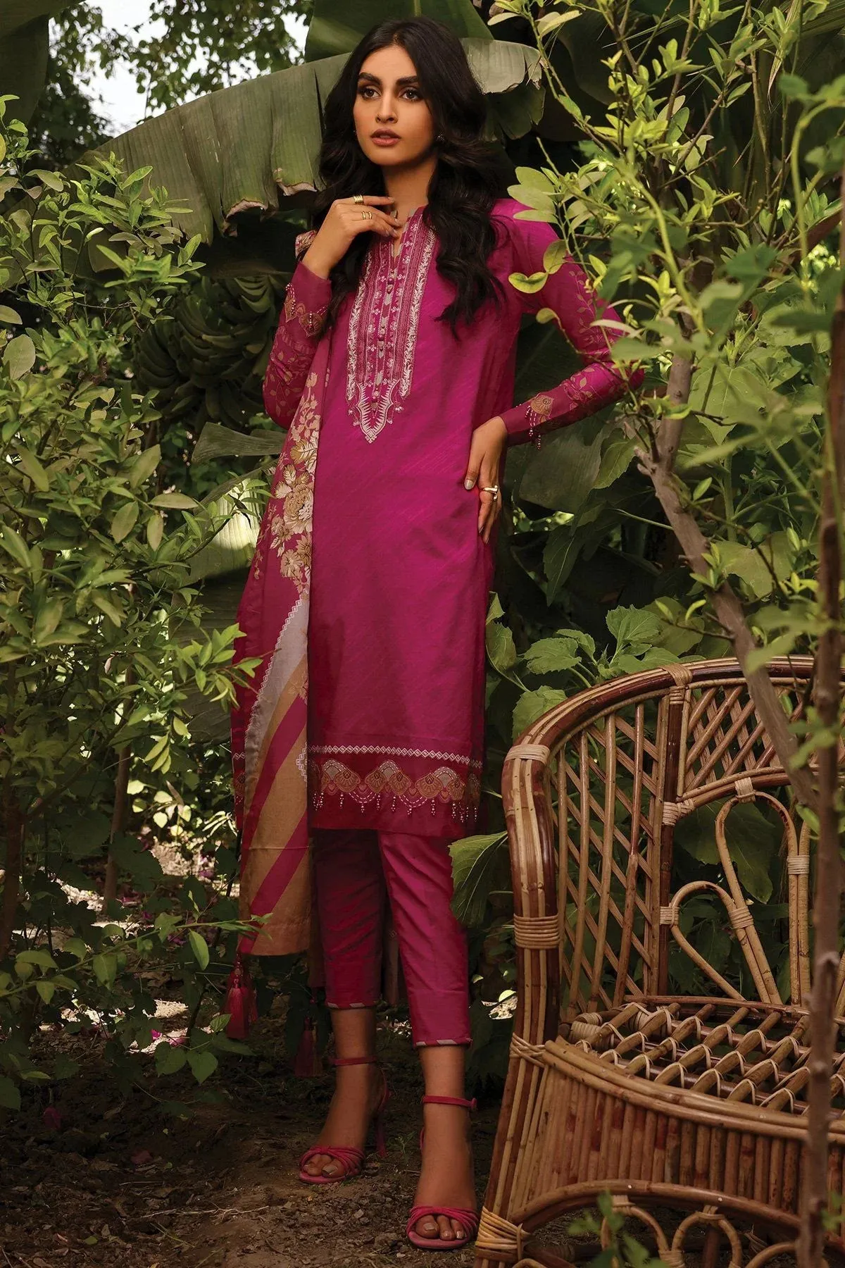 AlKaram Unstitched 2 Piece D#SS-33