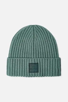 Alpha Square Merino Wool Beanie - Dark Forrest