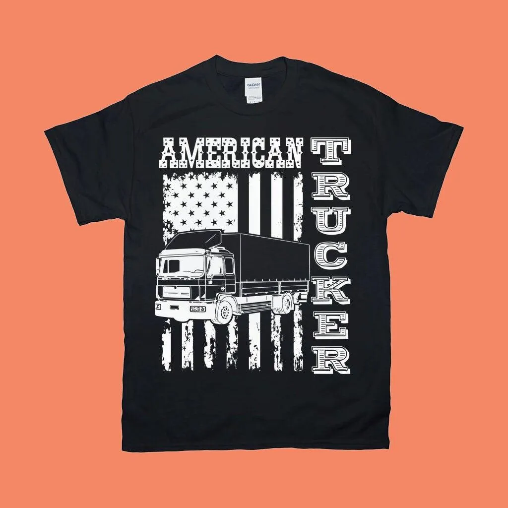 American Trucker | American Flag T-Shirts