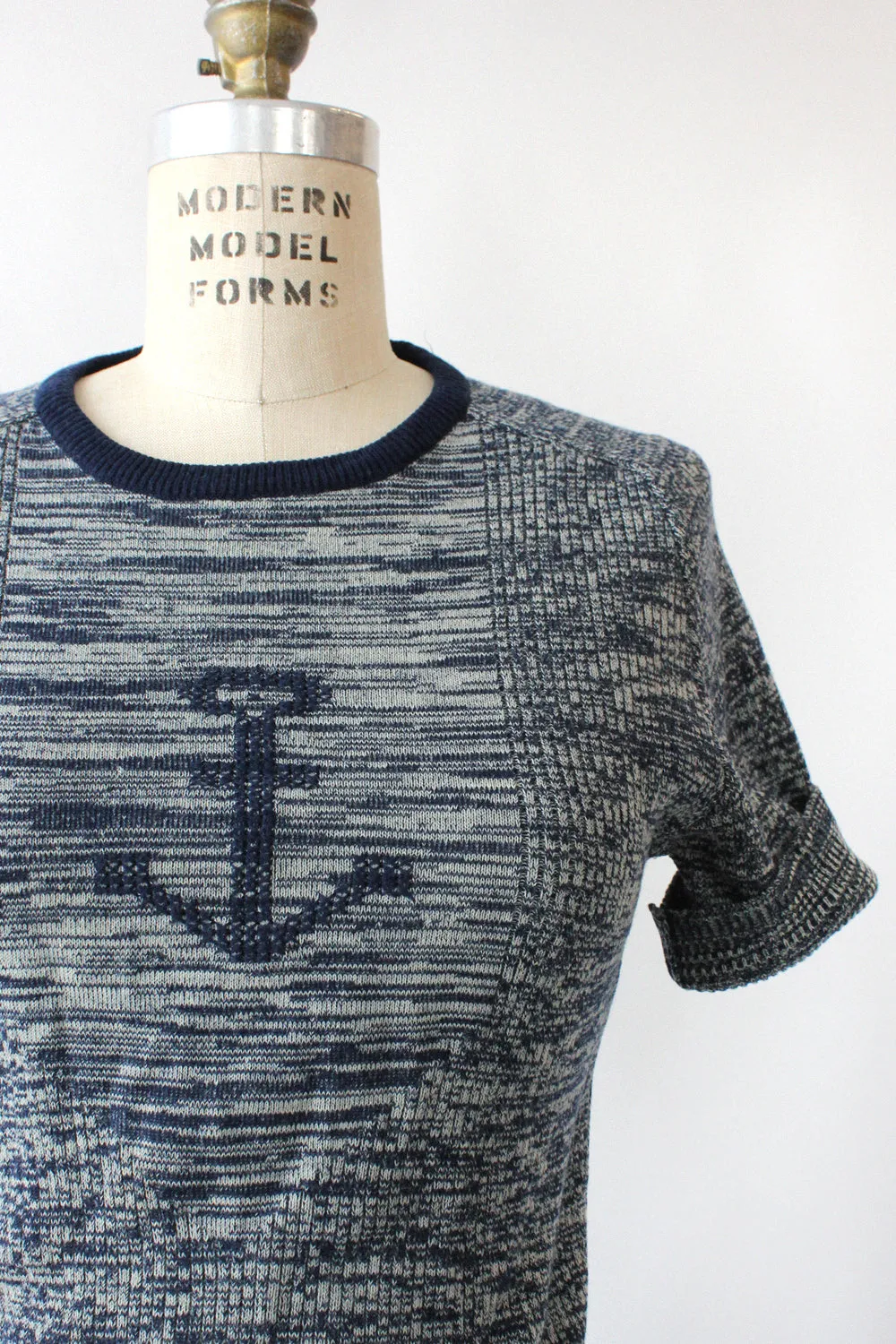 Anchors Away Knit Tee S/M