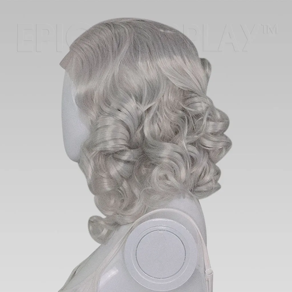 Aries Lacefront - Silvery Grey Wig