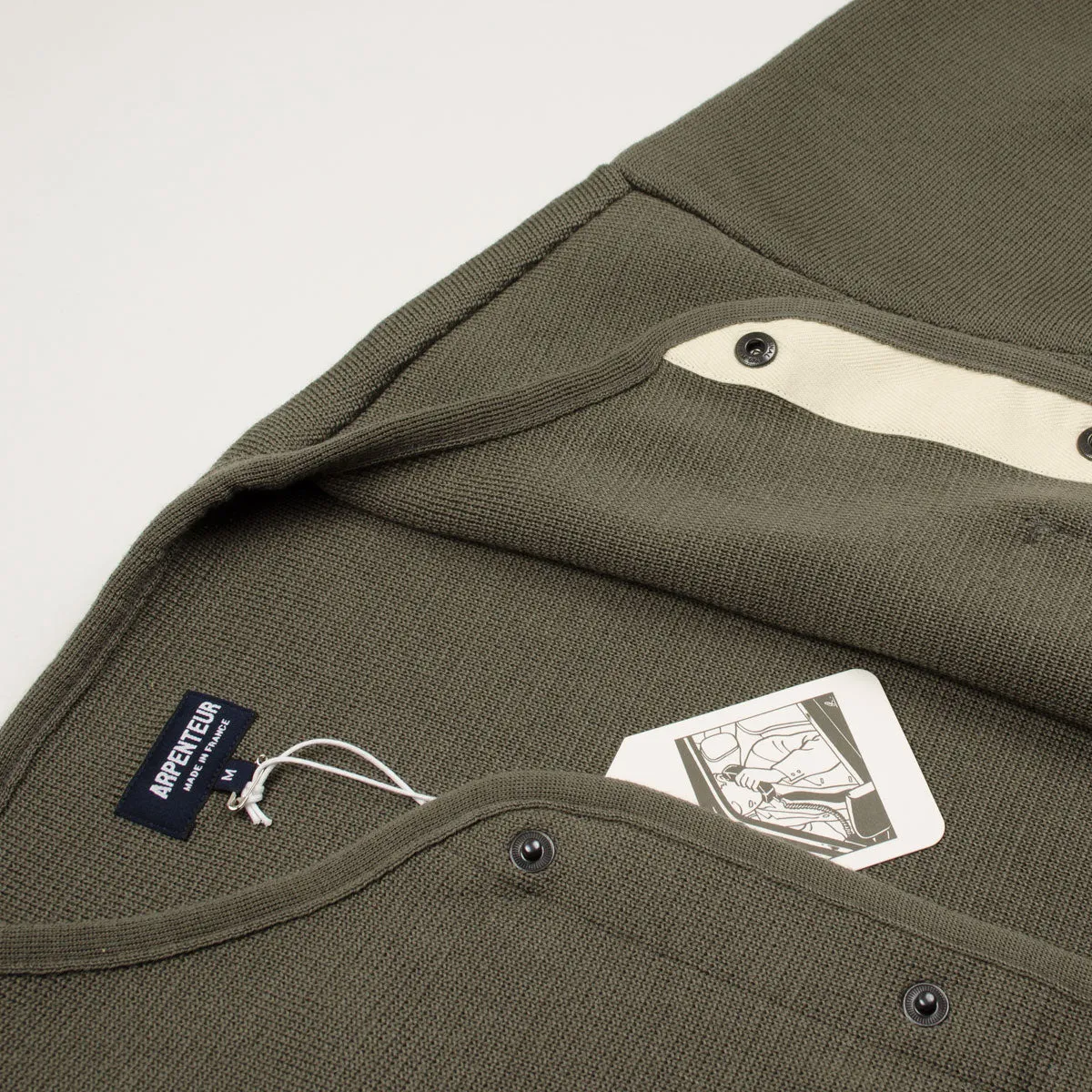 Arpenteur - George Cardigan - Warm Grey