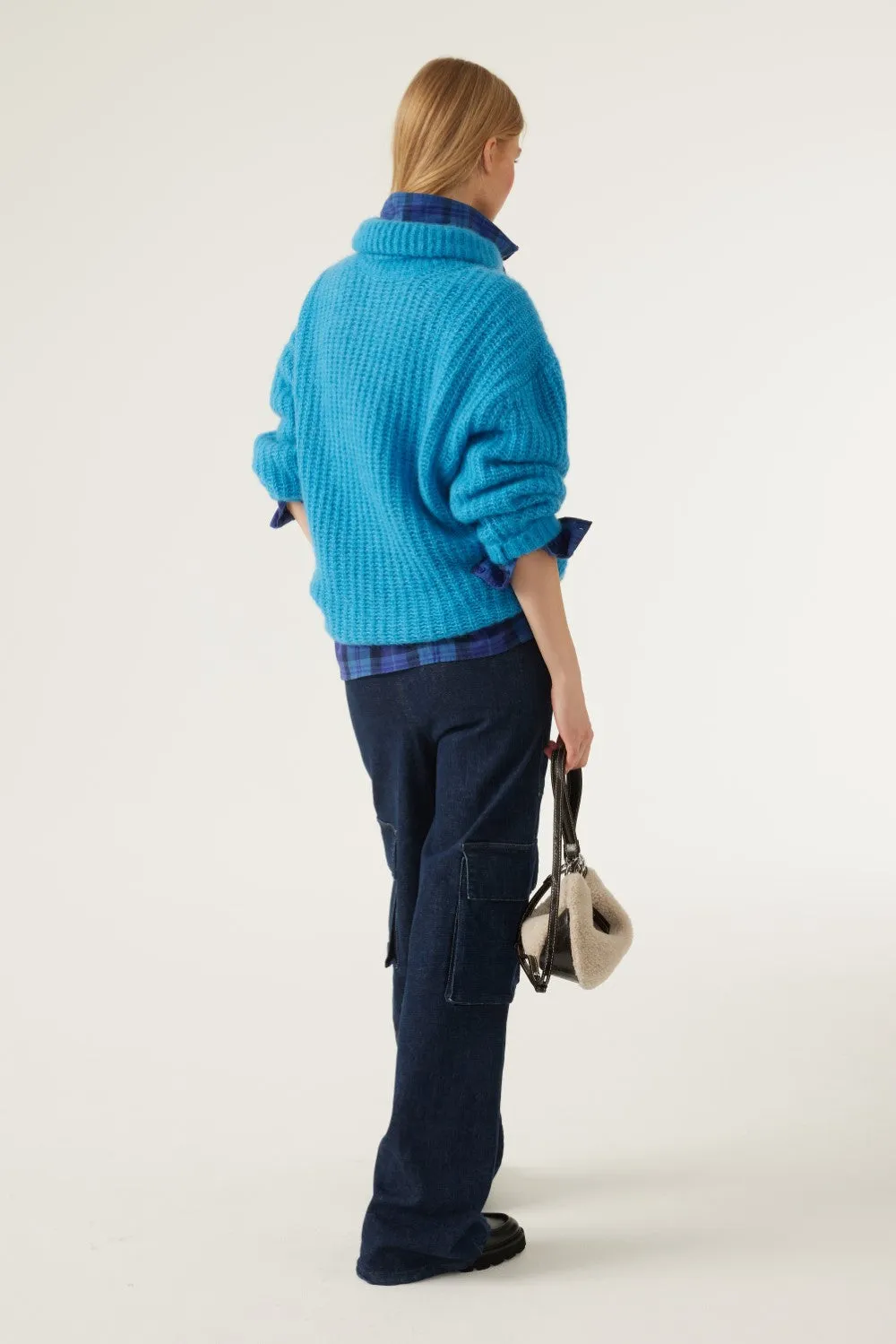 ba&sh Bero Sweater in Blue