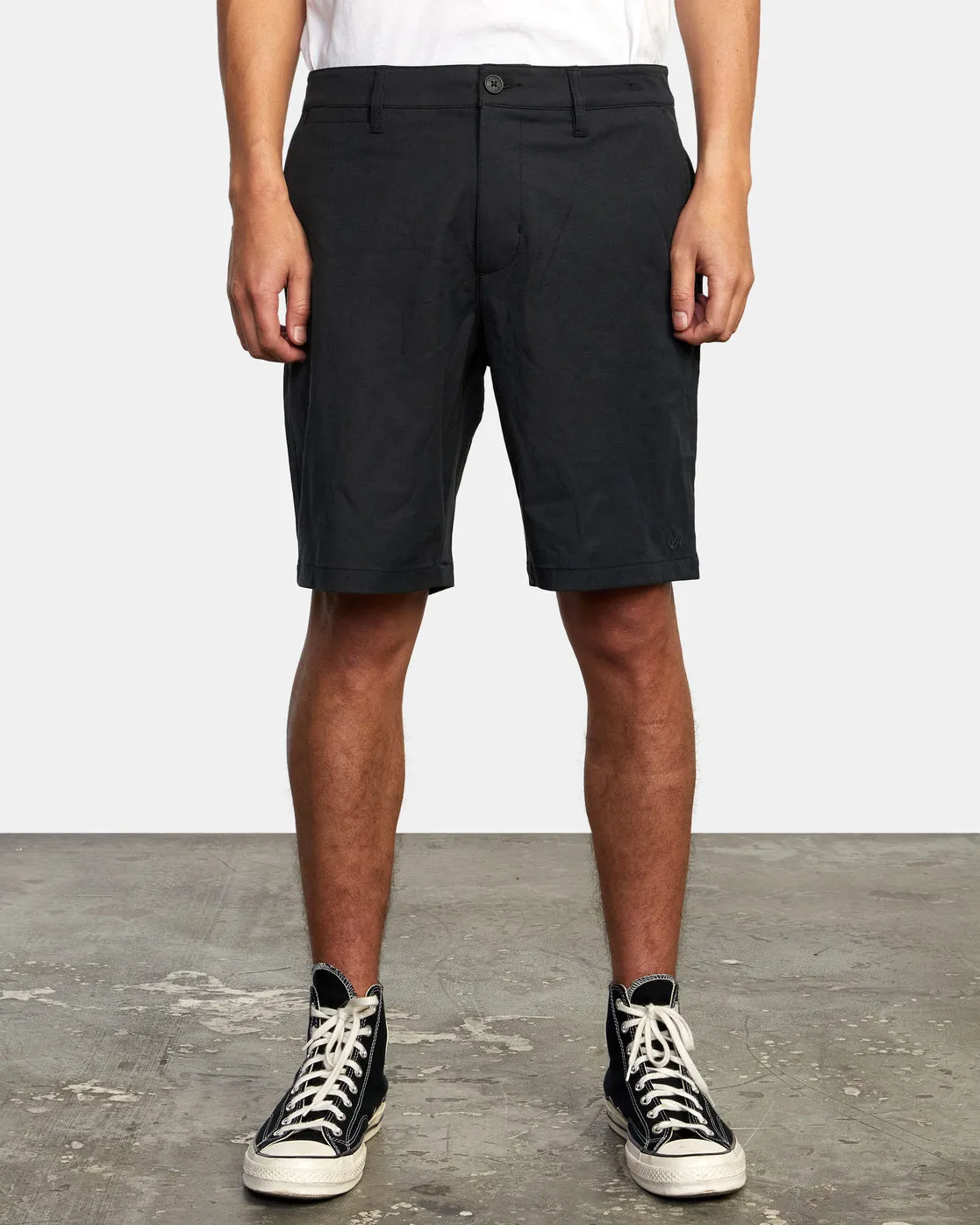 Back In Hybrid Shorts 19" - Black