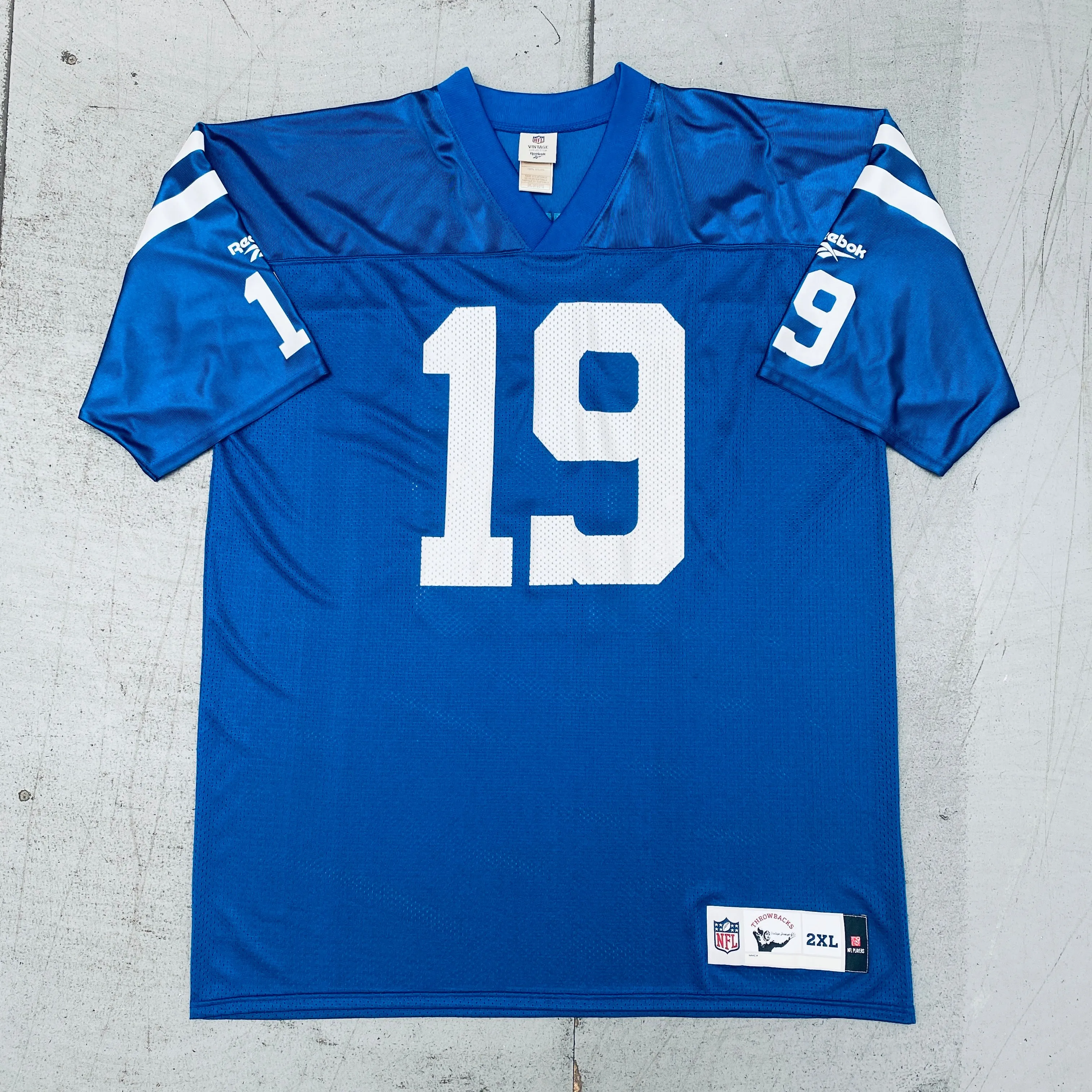 Baltimore Colts: Johnny Unitas Throwback Jersey (XXL)