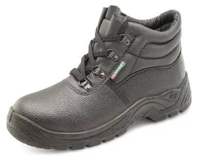 Basic Chukka Safety Boot Steel Toe Cap -S1 Sizes 3-13 - Click By Beeswift