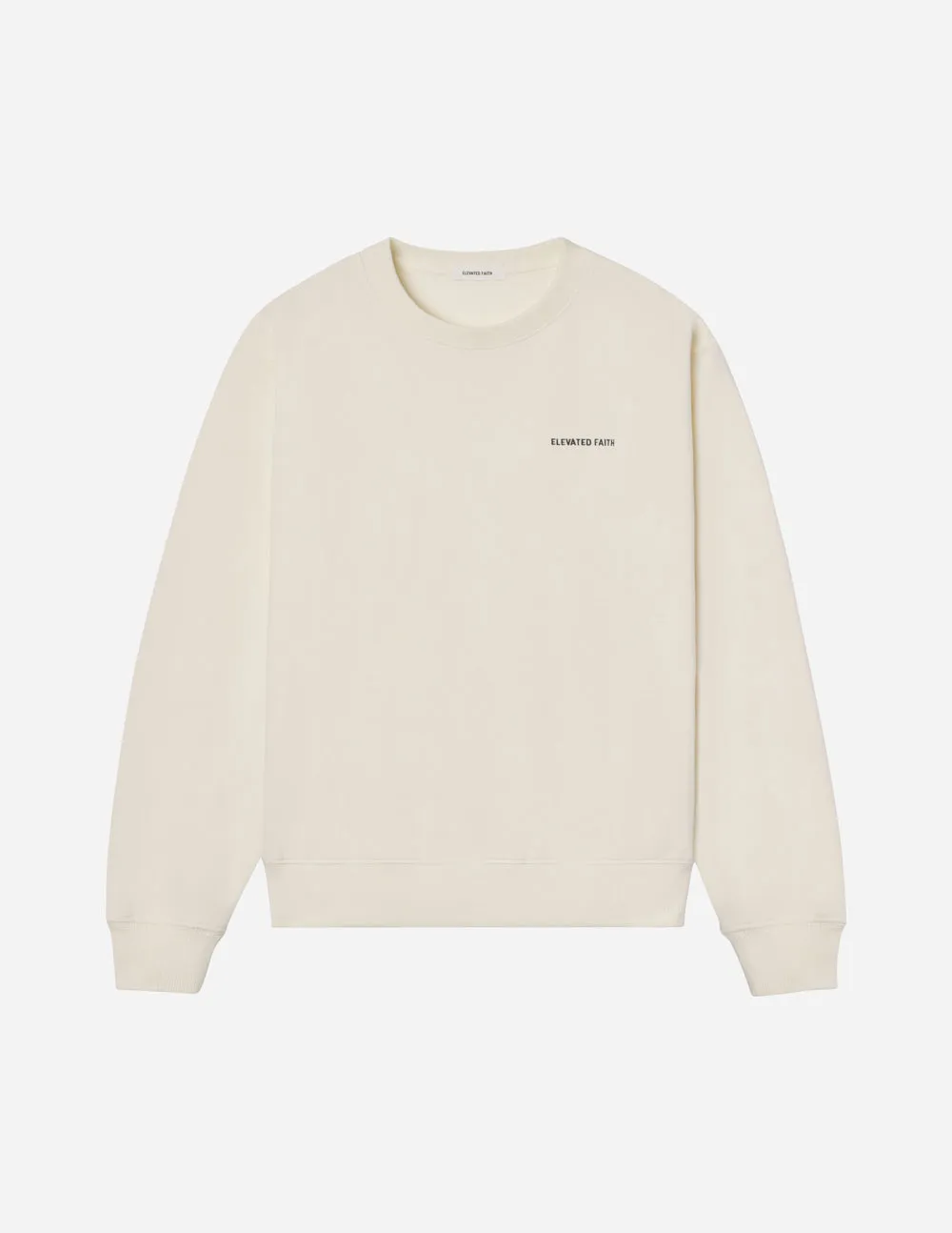 Basics White Sand Unisex Crewneck