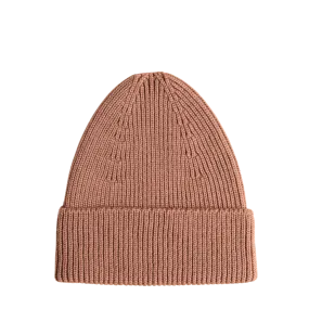 Beanie Fonzie Terracota (matching adults and kids)