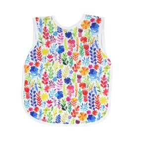 Bib Apron Rainbow Watercolor Floral