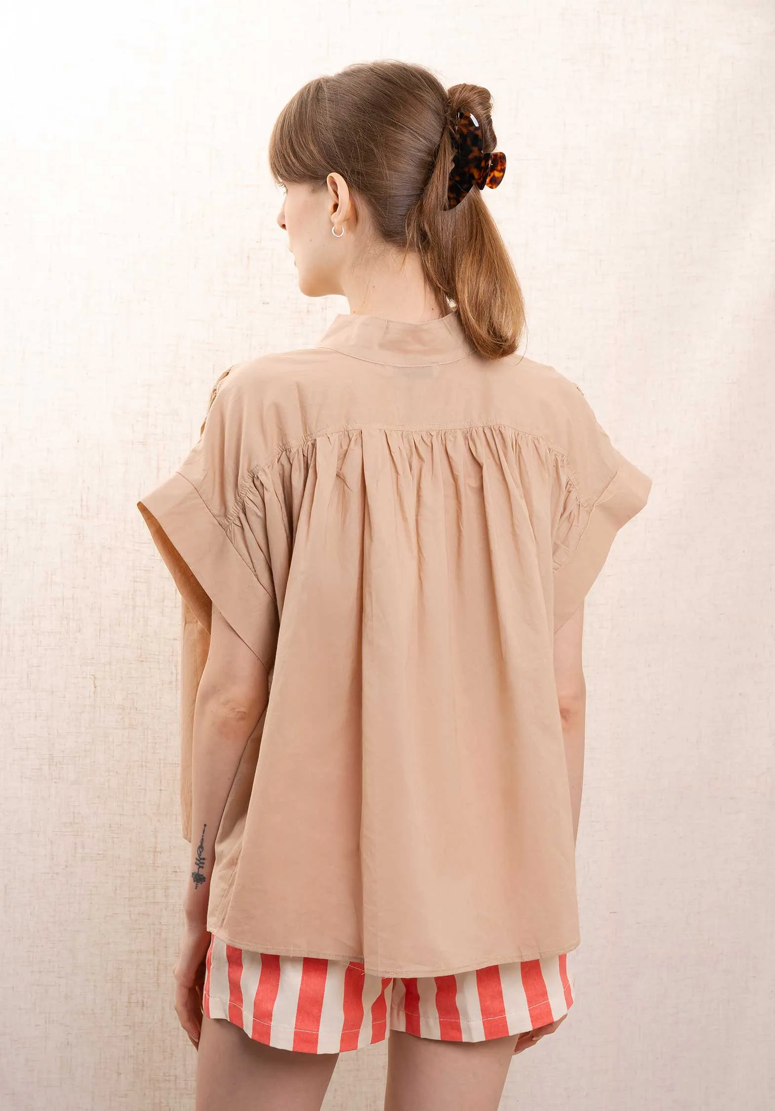 Blouse 6320 Beige