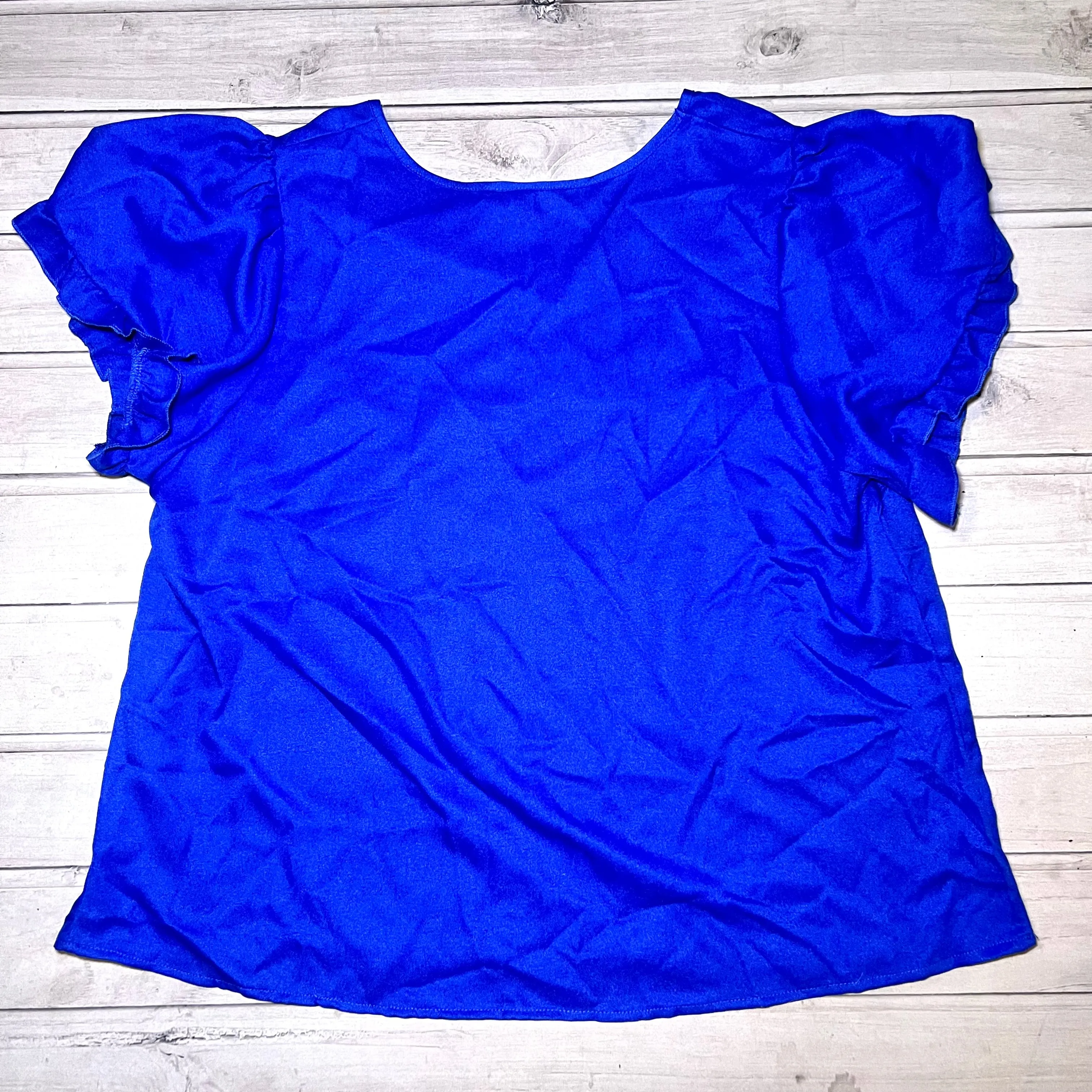 Blouse Short Sleeve By Shein  Size: 2x