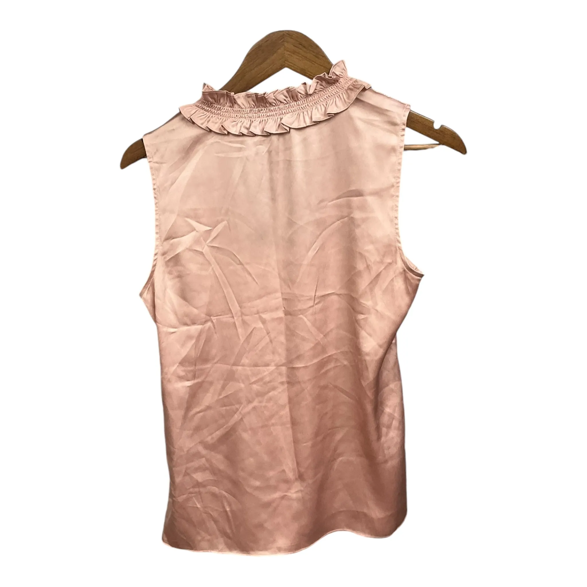 Blouse Sleeveless By White House Black Market In Pink, Size: S