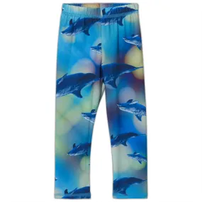 Blue Dolphin Hybrid Kids Leggings UPF 50 