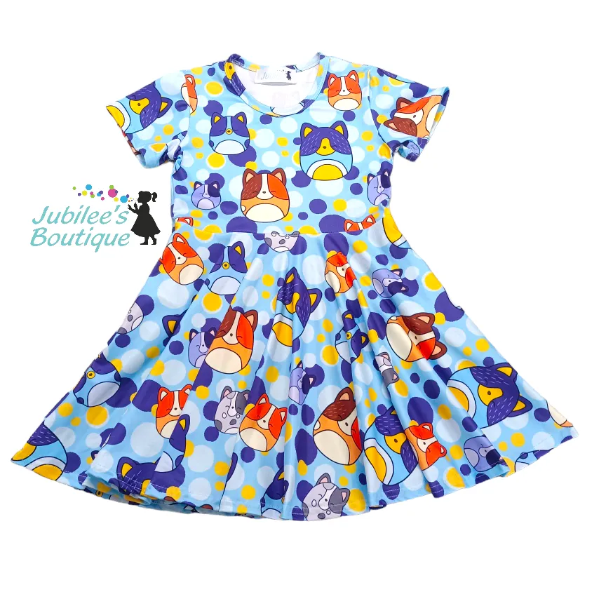 Blue Squishies Dress