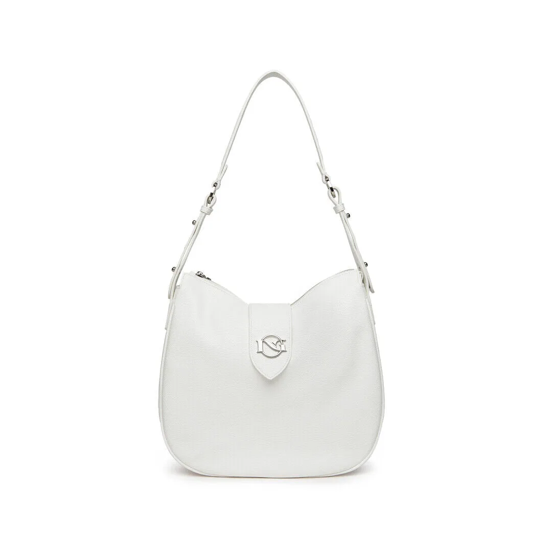 Borsa da Donna - NERO GIARDINI Art. E443780D 707 borsa a spalla bianco casual