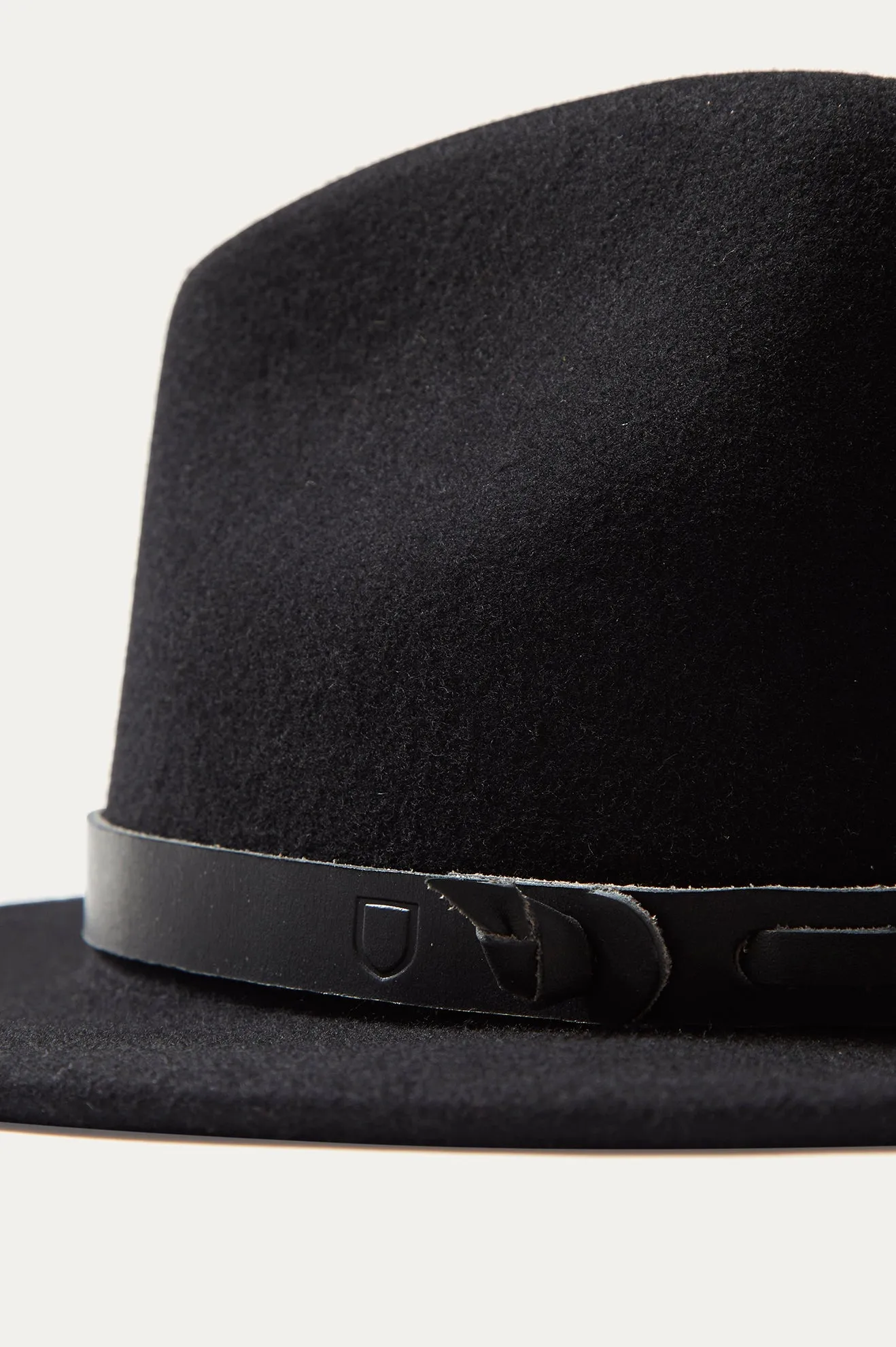 Brixton x Artifact Leather Adjustable Hat Band - Black