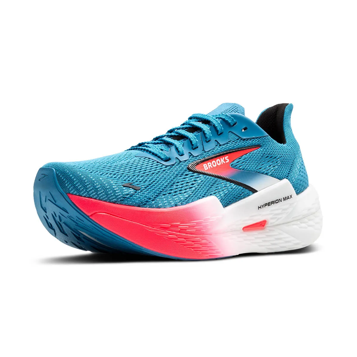 Brooks Hyperion Max 2 Mens | Crystal Seas/diva Pink/black