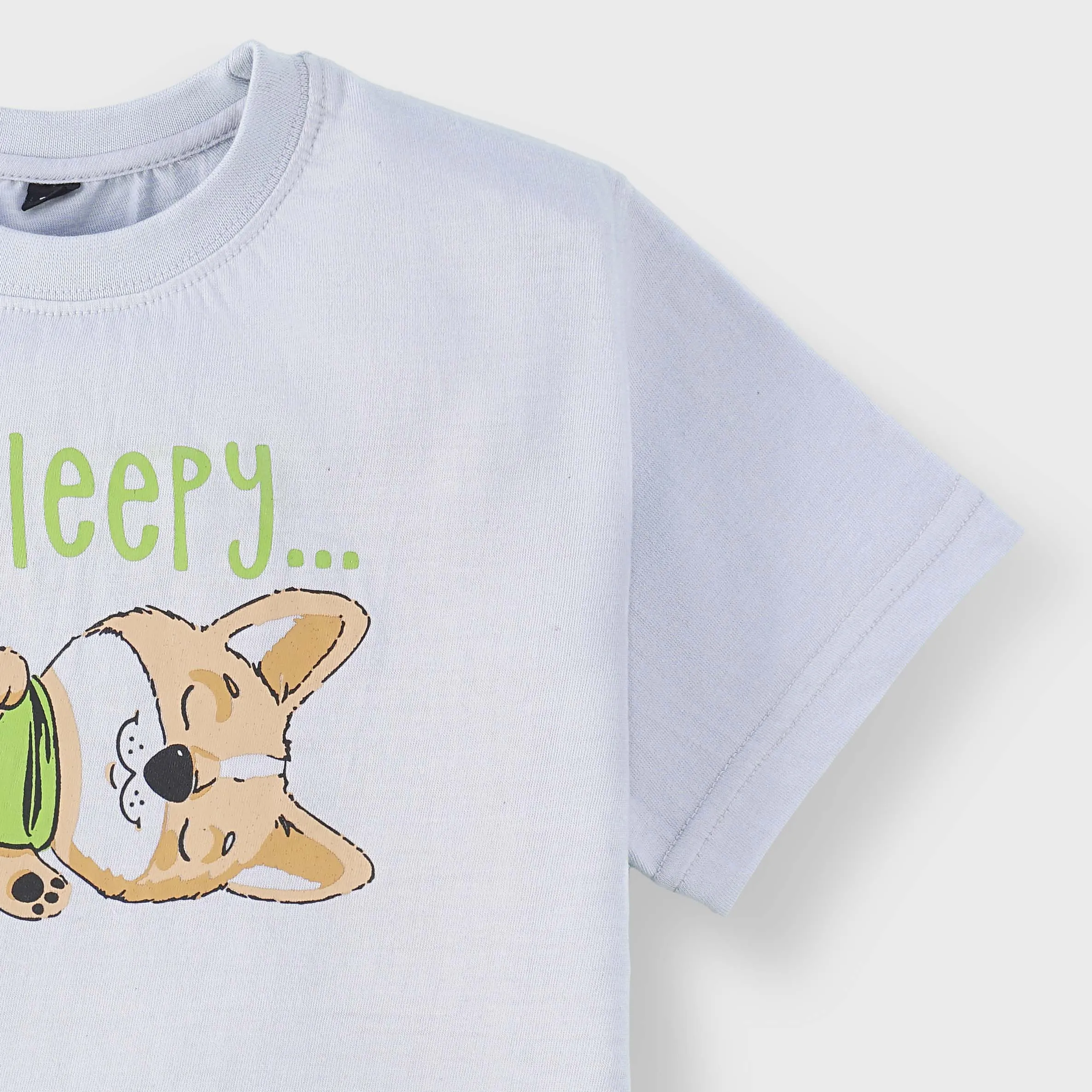 C1737 LM So Sleepy Soft Cotton B.Grey T-Shirt