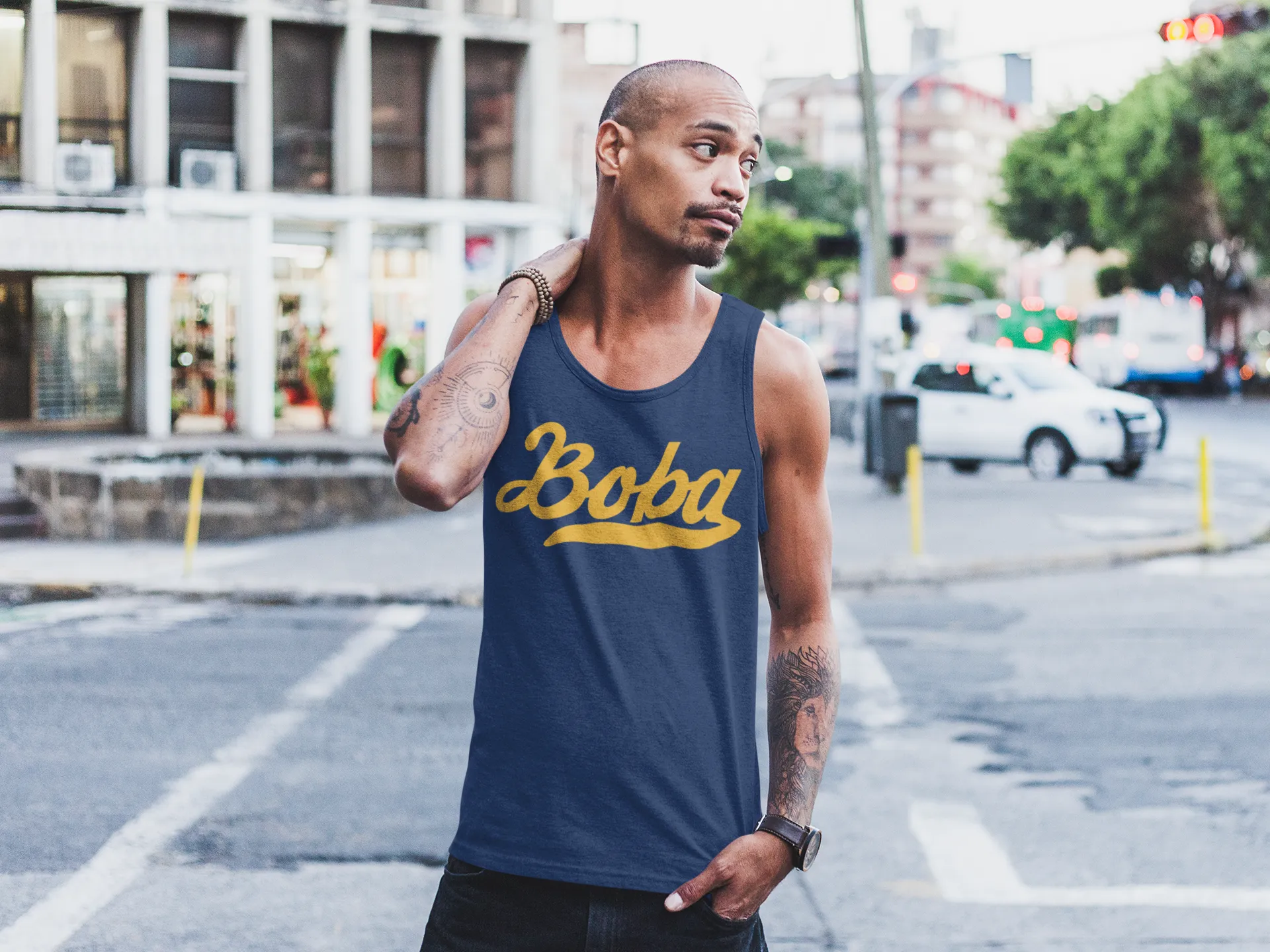 Cal Boba Tank Top (Unisex)