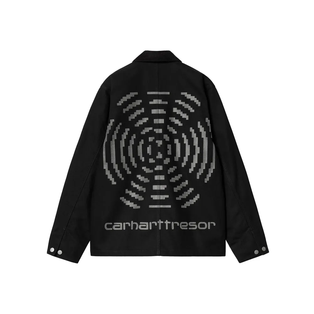 Carhartt WIP x Tresor Way Of The Light Michigan Coat (Black/Dark Grey Reflective)