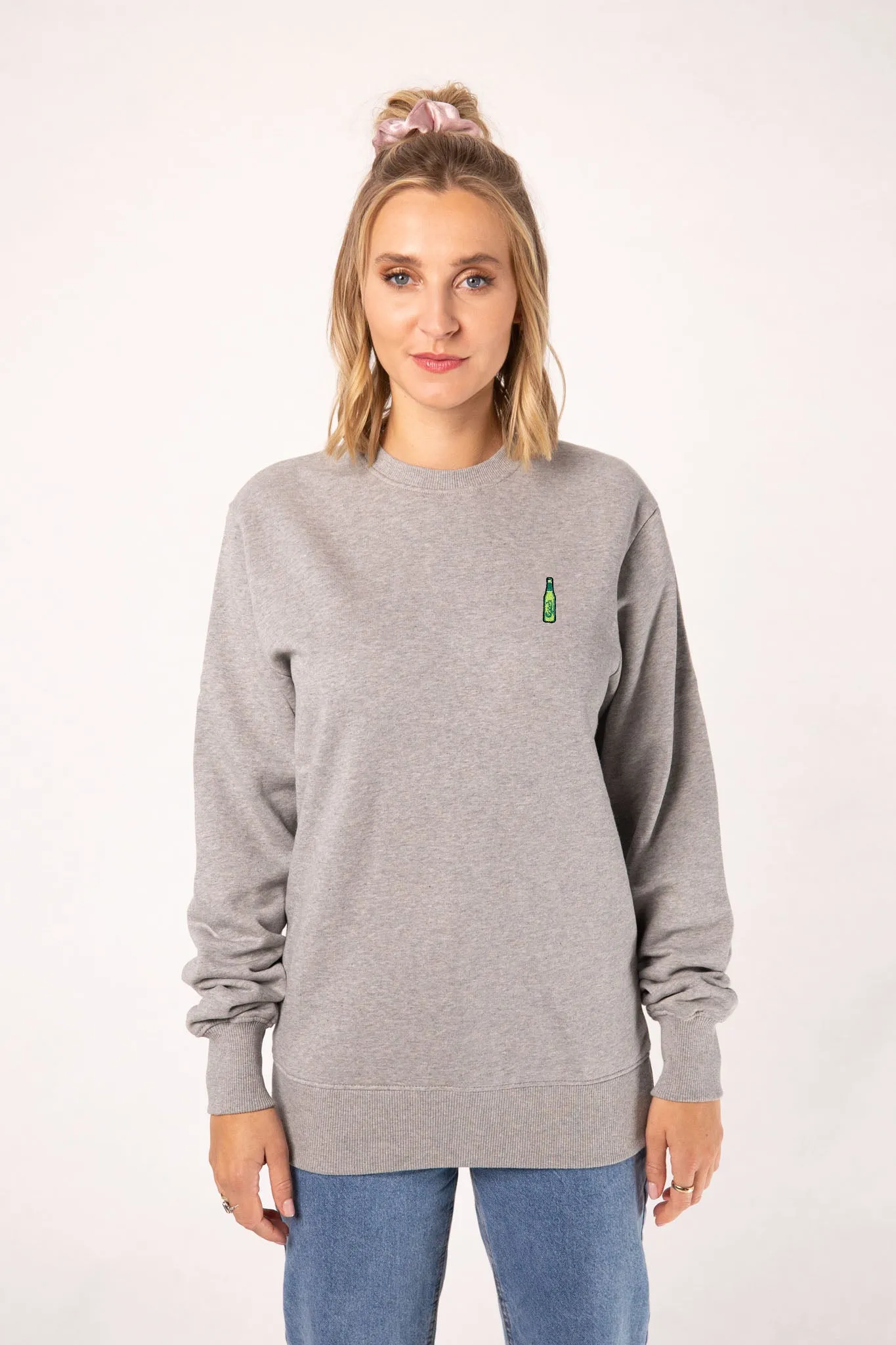 Carlsberg | Bestickter Bio-Baumwoll Frauen Pullover