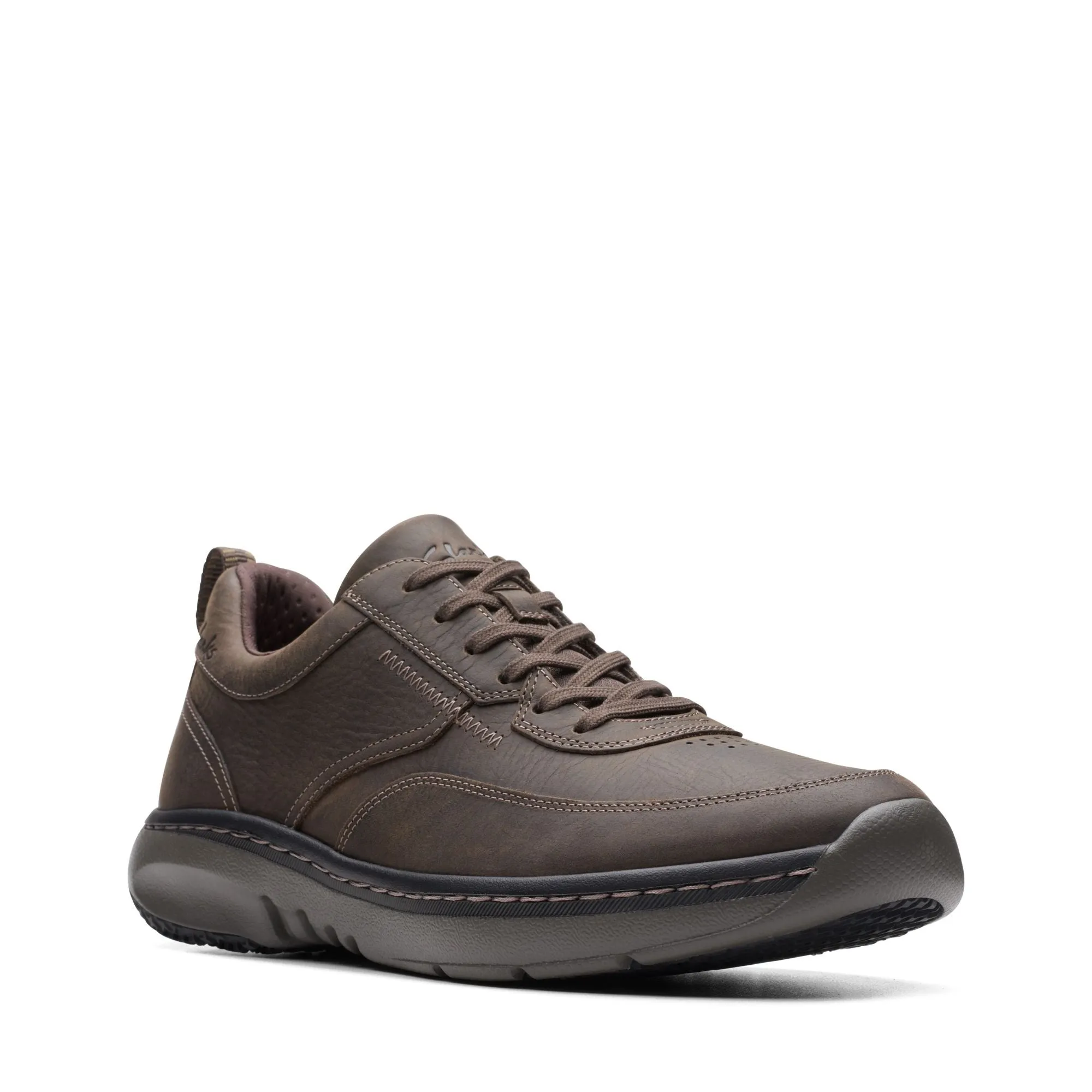 Clarks ClarksPro Lace Dark Brown Tumbled - Wide Width