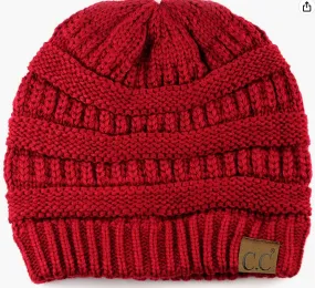 Classic CC Beanie - Red