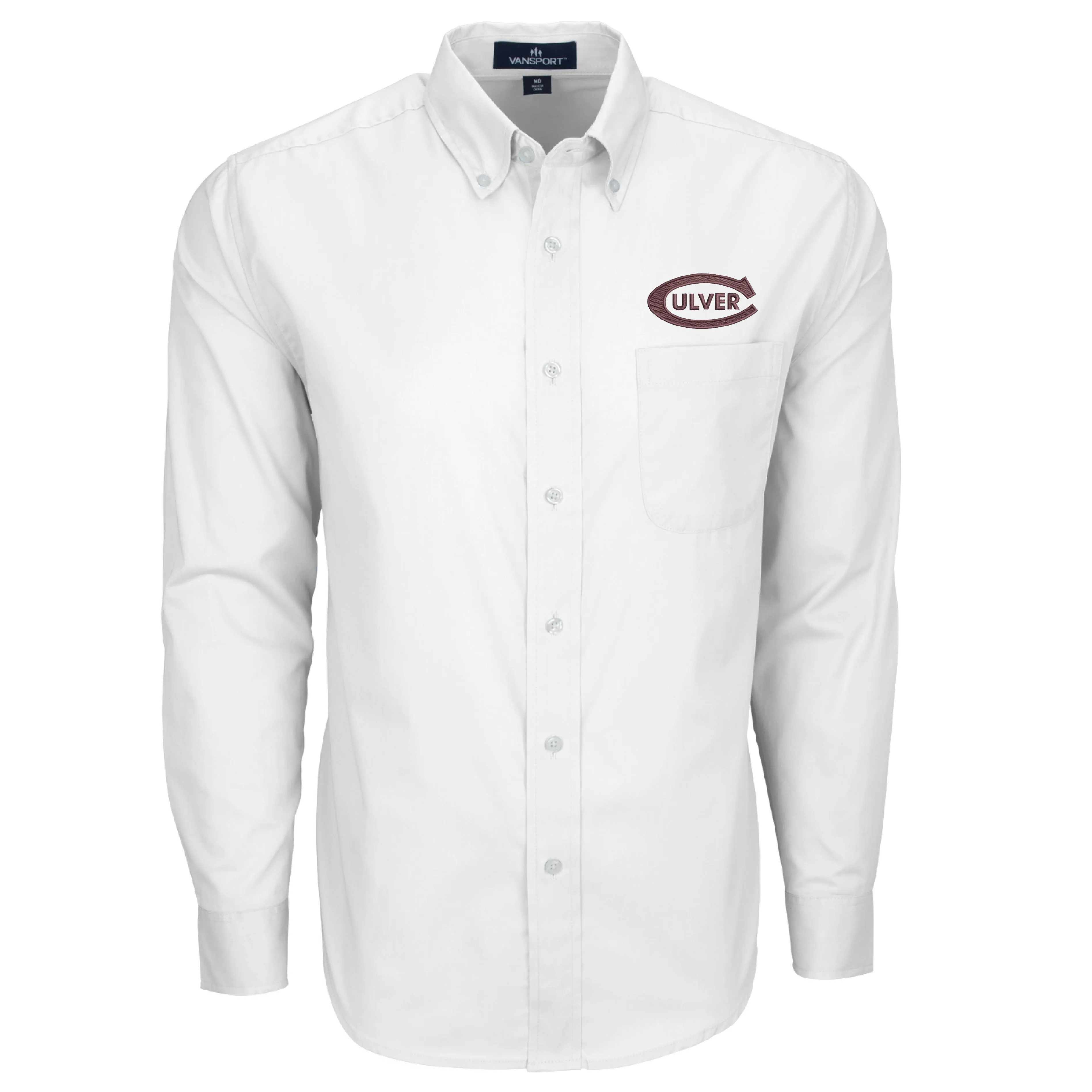 Classic Culver-C Wicked Woven Button Down - White