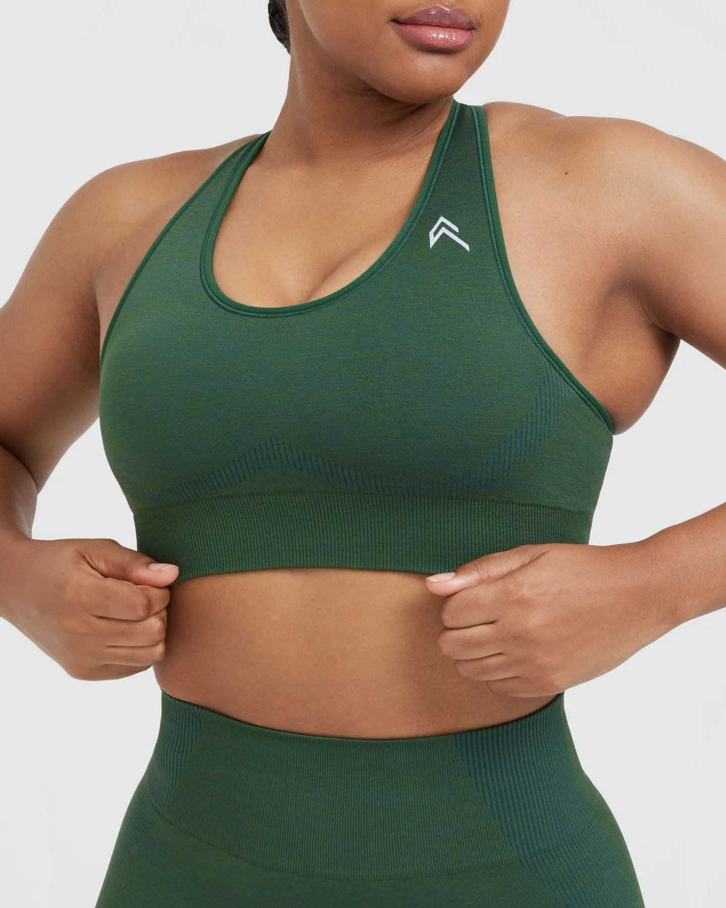 Classic Seamless 2.0 Bralette | Evergreen Marl