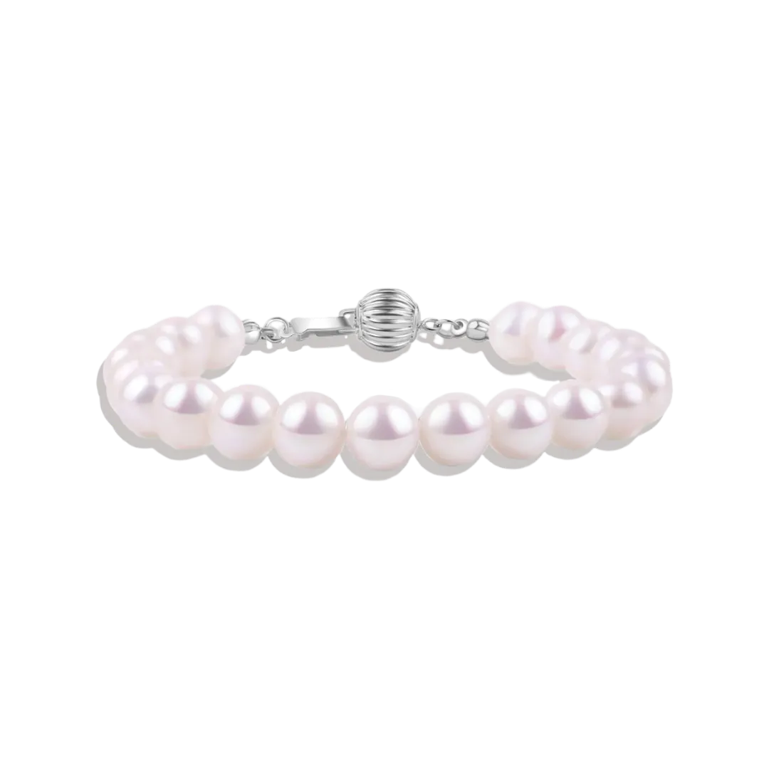 Classic White Pearl Bracelet