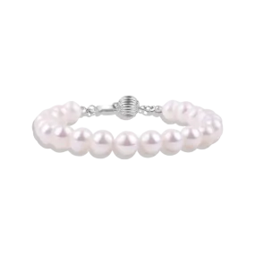 Classic White Pearl Bracelet