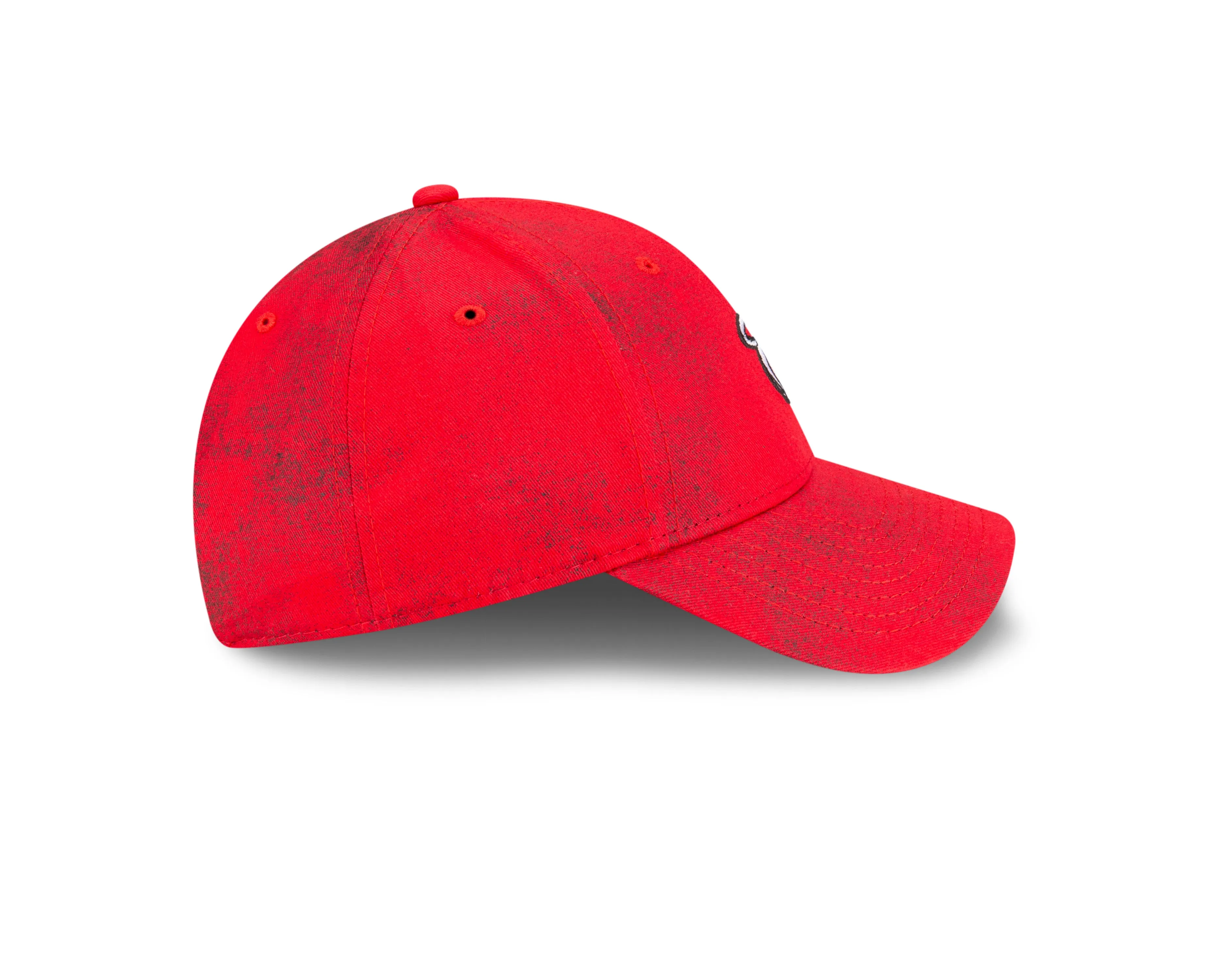 Court Culture HEAT Logo Acid Wash Red Dad Hat