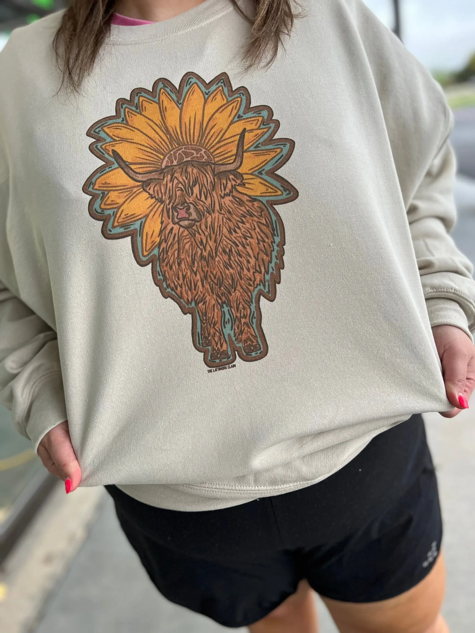 Cream Hippie Highlander Sweatshirt