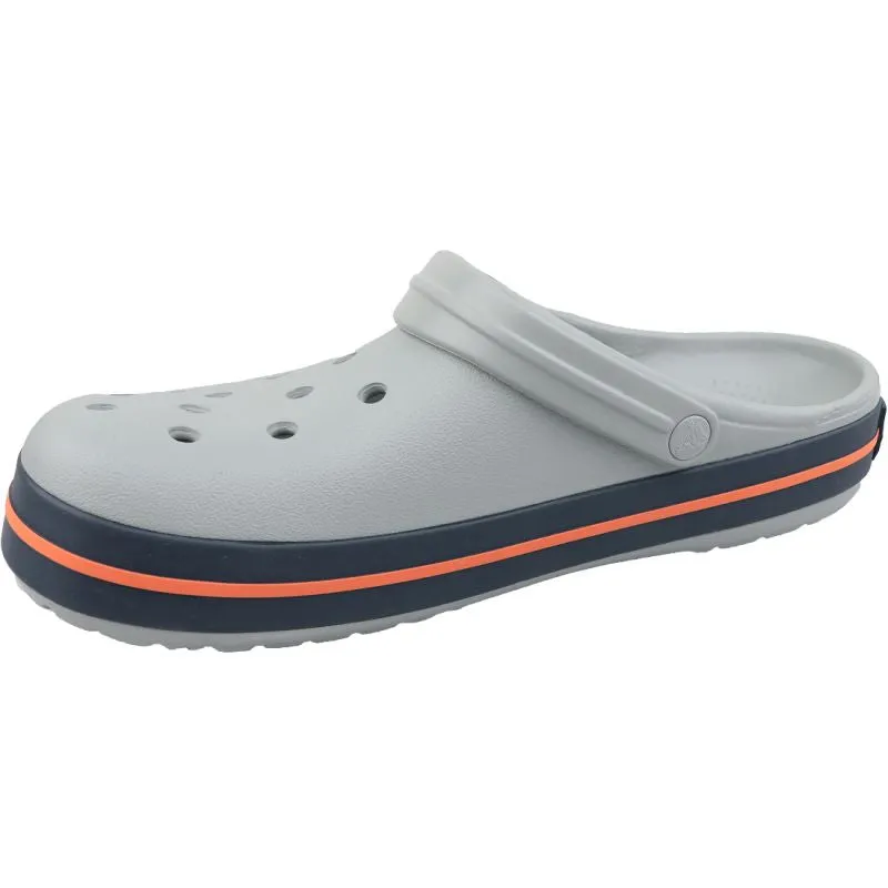 Crocs Unisex Crocband Slippers - Gray