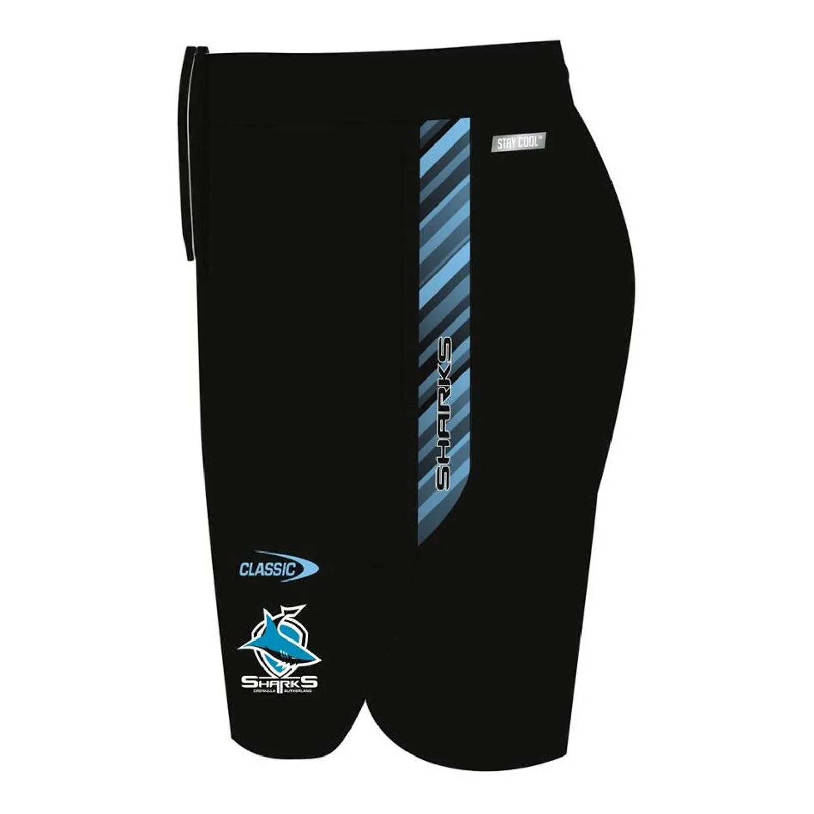 Cronulla Sharks 2024 Men's Training Shorts NRL Rugby League by Classic