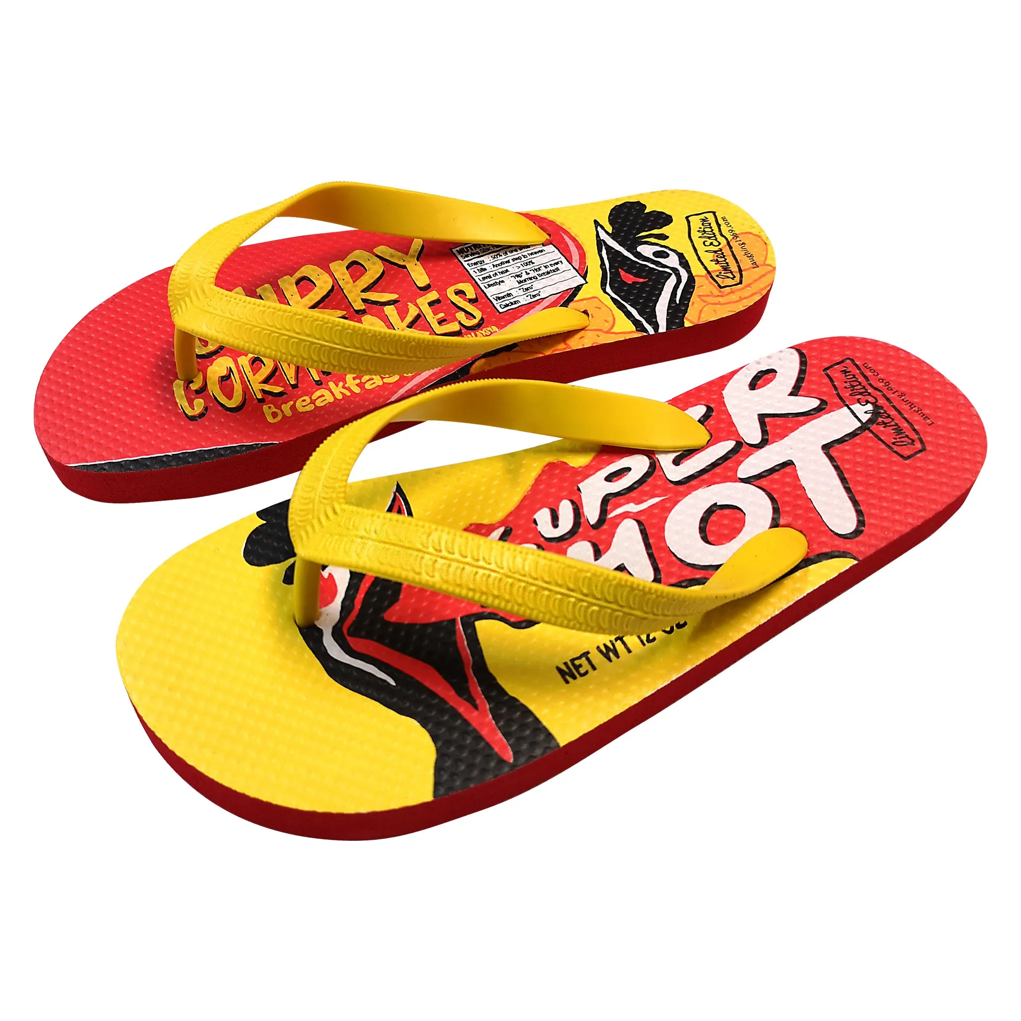 Curry Cornflakes Flip-flops