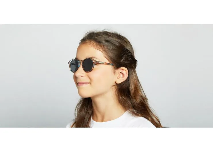 #D Junior Sunglasses (Blue Tortoise)